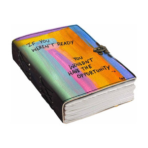 di-kraft printed designer leather cover diary with lock for officegiftsize 57 inches a5 diary unruled 200 pages