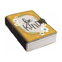 DI-KRAFT Printed Designer leather cover Diary with Lock For Office|Gift|SIZE 5*7 INCHES A5 Diary unruled 200 Pages