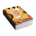 DI-KRAFT Printed Designer leather cover Diary with Lock For Office|Gift|SIZE 5*7 INCHES A5 Diary unruled 200 Pages