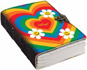 DI-KRAFT Printed Designer leather cover Diary with Lock For Office|Gift|SIZE 5*7 INCHES A5 Diary unruled 200 Pages