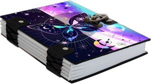 di-kraft printed diary notebook with lock clasp for giftoffice use 57 inch160 pages a5 diary unruled 160 pages