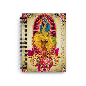 di-kraft wiro bound printed cardboard hard cover spiral daily planner notebook diary journal notepad with unruled paper sheets 160 pages 6 x 8 inch - design 19