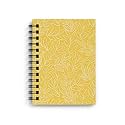 DI-KRAFT Wiro Bound Printed Cardboard Hard Cover Spiral Daily Planner Notebook Diary Journal Notepad with unruled Paper Sheets (160 Pages, 6 x 8 Inch) - Design 26