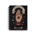 DI-KRAFT Wiro Bound Printed Cardboard Hard Cover Spiral Daily Planner Notebook Diary Journal Notepad with unruled Paper Sheets (160 Pages, 6 x 8 Inch) - Design 16
