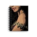 DI-KRAFT Wiro Bound Printed Cardboard Hard Cover Spiral Daily Planner Notebook Diary Journal Notepad with unruled Paper Sheets (160 Pages, 6 x 8 Inch) - Design 29