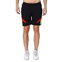 DIA A DIA Unisex Sports Shorts Zip Pockets (Black Free Size 28 to 34 inch Waist)