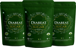 diabeat premium diabetic friendly herbal cane sugar  low glycemic index refined sugar 15 kg pack of 3