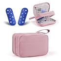 Diabetes Travel Bag with 2 Ice Pack, Insulin Cooler Travel Case