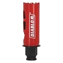 Diablo Bi-Metal Hole Saw with Variable Tooth Design for Faster Cuts - Fits with Snap-Lock Plus Mandrel System - 1-1/16" Diameter, 2-3/8" Length - DHS1063