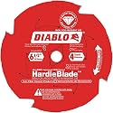Diablo HardieBlade Saw Blade for Fiber Cement - 6-1/2" Dia., 4 TCG Teeth