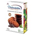 Diabodelite 200G Cookies Chocolate Flavour|Delight For Diabetics Multigrain Sugar-Free Digestive Cookies With Fenugreek|For Maintaining Optimum Balancing Blood Sugar|Low Gi,Rich In Fibre|Pack Of 4