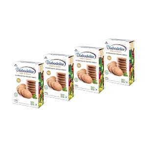 diabodelite 200g cookies vanilla flavourdelight for diabetics multigrain sugar-free digestive cookies with fenugreekfor maintaining optimum balancing blood sugarlow girich in fibrepack of 4