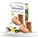 Diabodelite 200g Cookies Vanilla Flavour| Delight For Diabetics Multigrain sugar-free Digestive cookies with fenugreek | for Maintaining Optimum Balancing Blood Sugar | Low GI, Rich in Fibre |Pack of 1