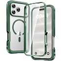 Diaclara Magnetic &amp; Screen Protector for iPhone 18 Pro Max Case,Green