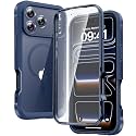 Diaclara Magnetic &amp; Screen Protector for iPhone 17 Pro Max Case,Deep Blue