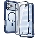 Diaclara Magnetic & Screen Protector for iPhone 18 Pro Max Case,Deep Blue