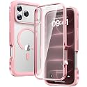Diaclara Magnetic & Screen Protector for iPhone 18 Pro Max Case,Pink