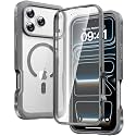 Diaclara Magnetic Designed for iPhone 17 Pro Case Full Body Bumper,[Compatible with MagSafe] Military Drop Proof Cover with Built-in Touch Sensitive Anti-Scratch Screen Protector, Grey Titanium