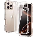 Diaclara Cell Phone Sleeve Pouch Case for iPhone 16 Pro Clear