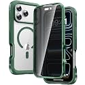 Diaclara Magnetic for iPhone 17 Pro Max Case with Privacy Protector, Green