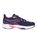 Diadora Womens Trofeo 2 Ag Pickleball Tennis Sneakers Shoes - Blue, White