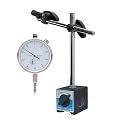 Dial Indicator With Flexible Magnetic Stand (Dial Gauge 0-10mm/0.01mm High Accuracy Tool) & Flexible Magnetic Stand Table Scale Indicators Tool