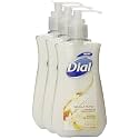 Dial Liquid Hand Soap, Vanilla Honey with Protein Packed Yogurt, 7.5 Fluid Ounces (Pack of 3)