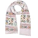 DIAMO Cotton Embroidered paper mirror work dupatta for womens/Girls