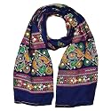 DIAMO Cotton Embroidered paper mirror work dupatta for womens/Girls