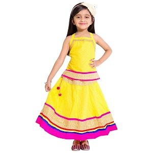 diamo ethnic wear traditional style lehenga choli for baby girls