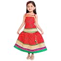 DIAMO Ethnic Wear Traditional Style Lehenga Choli for Baby Girls