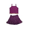 DIAMO Girl39s Jaipuri Lahariya Block Print Skirt