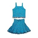 DIAMO Girl39s Jaipuri Lahariya Block Print Skirt