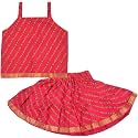DIAMO Girl39s Jaipuri Lahariya Block Print Skirt