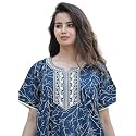 DIAMO Pure Cotton Embroidery Nighty for Women
