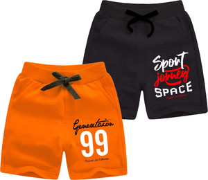 diamond art collection short for boys casual printed cotton blend multicolor pack of 2