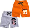 diamond art collection Short For Boys Casual Printed Cotton Blend (Multicolor, Pack of 3)