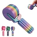 Diamond Art Roller - Diamond Painting Tools,Essential DIY Craft Tool for Rhinestone Embroidery,Easy-Grip Hand Roller, Detachable Diamond Painting Tools and Accessories (Rainbow Color)