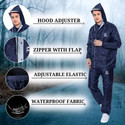DIAMOND CLUSTER Solid Men Rain Suit