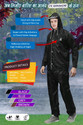 DIAMOND CLUSTER Solid Men Rain Suit