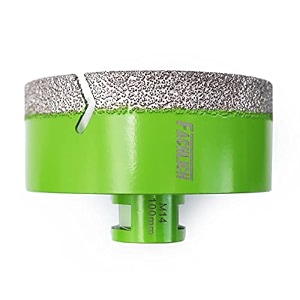 diamond core drill bit 100mm tile hole saw vacuum brazed for porcelain tile ceramic granite marble