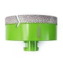 Diamond Core Drill Bit 100mm Tile Hole Saw Vacuum Brazed for Porcelain Tile Ceramic Granite Marble