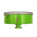 Diamond Core Drill Bit - 115mm Tile Hole Saw Porcelain Drill Bit with M14 Thread for Porcelain Tile Granite Marble Masonry Brick