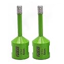 Diamond Core Drill Bits 6mm Tile Hole Saw 2pcs Vacuum Brazed for Porcelain Tile Ceramic Granite Marble
