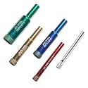 Diamond Drill Bits for Glass, 3/16"-1/2" Diamond Hole Saw Kit