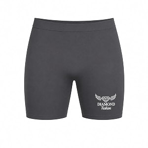 Diamond Fashion Men Gym Compression Shorts Breathable