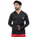 Diamond Fashion Mens Gym Hoodie Jacket 