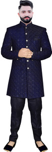 diamond indo western embroidered sherwani