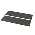 Diamond Outdoor Storage Cabinet Shelves - 2-Pack, 34 x 10 in - for 34x15x34in Diamond-Shaped Sheds