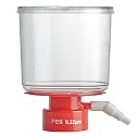 Diamond PureFlow Bottle Top Filter, 500mL, PES Membrane, 0.22μm Porosity, STERILE, Individually Wrapped, 24/Case